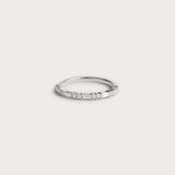 Baguette & Round Diamond Ring