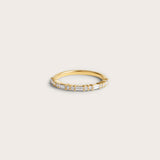 Round & Baguette Diamond Ring