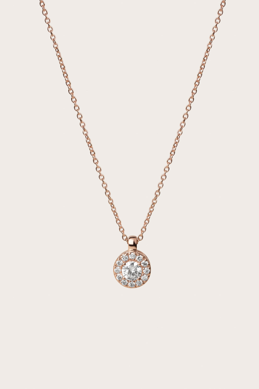 KARAAT Halo Diamond Necklace – Karaat