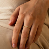 Marquise Half Eternity Ring