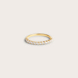 Marquise Half Eternity Ring