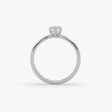 The Marquise Six Prong Solitaire